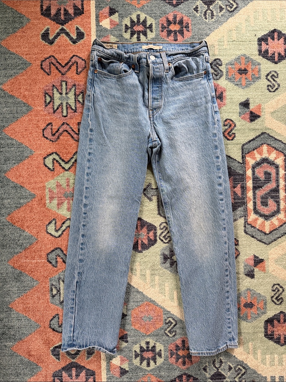 Levi’s Premium Wedgie Straight jeans size 27x28